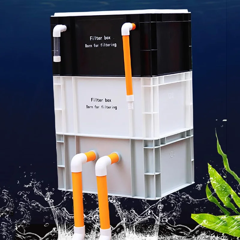 Fish Tank Filter - Filtro Esterno per Acquario con Scatola