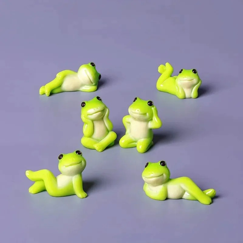 Live Fish Aquarium - Set di 6 Mini Statuette Divertenti