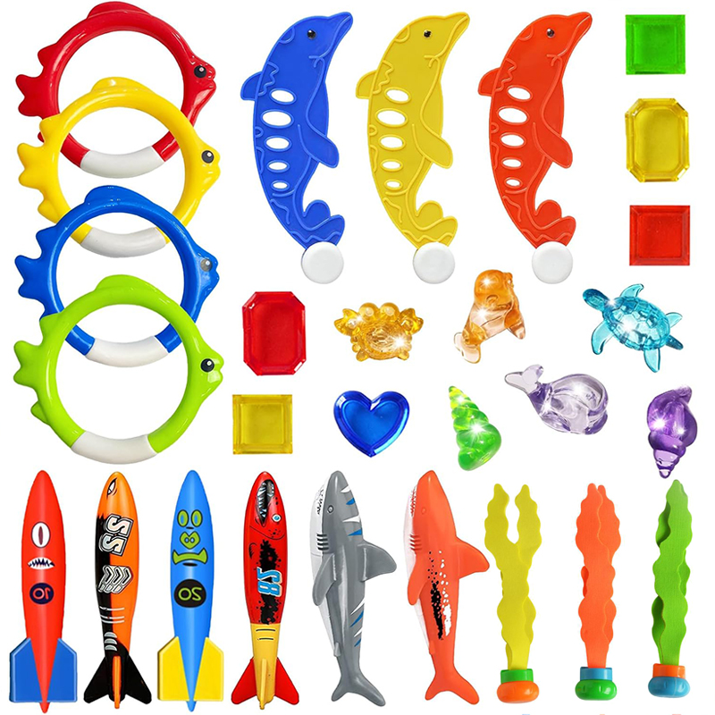 Aquarium Fish Dolphin - Decorazione per acquario, accessori gonfiabili per