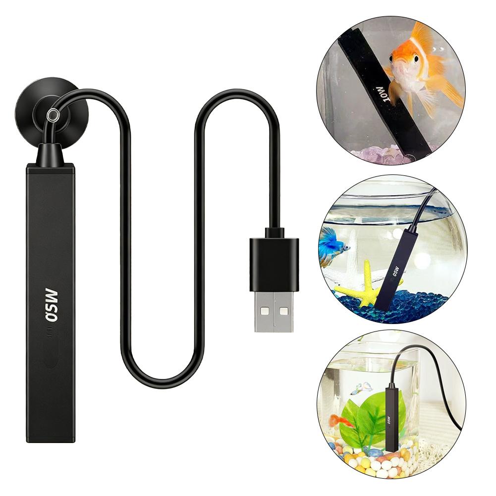 Aquarium Fish Breeding - Mini Riscaldatore USB per Acquario 5V,