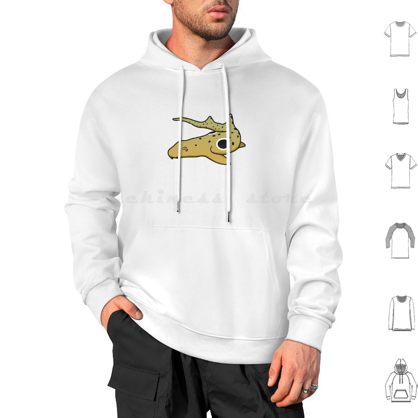 Draw Fish Aquarium - Spallina Squalo Disegno Felpe con cappuccio