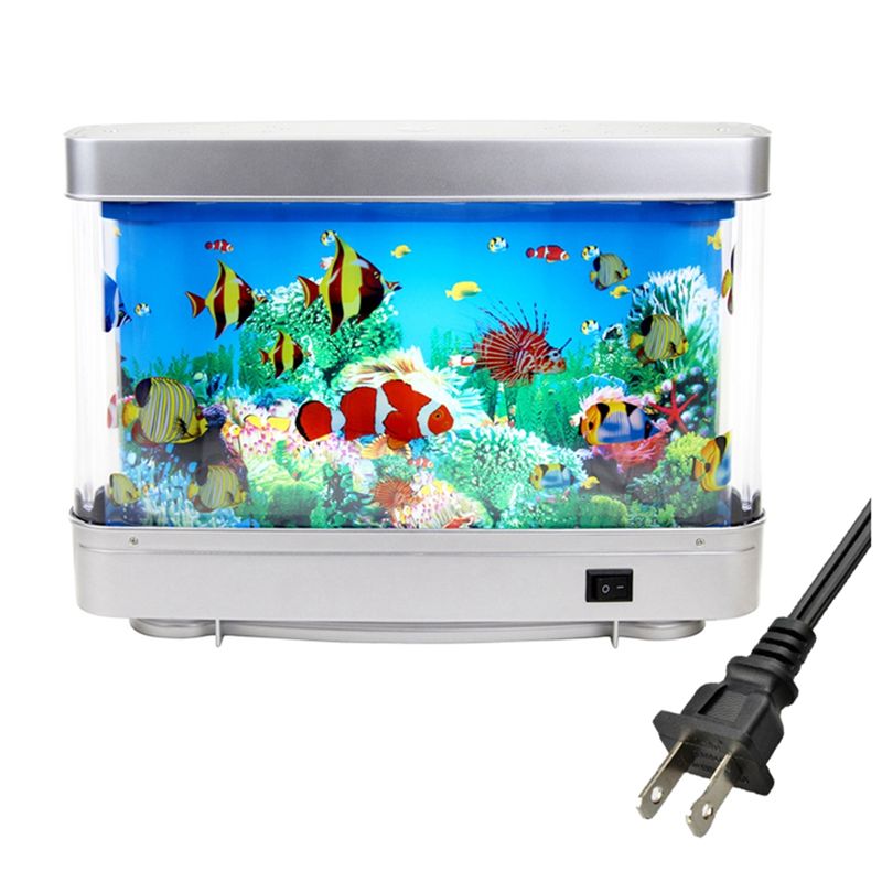 Aquarium Fish Dolphin - Lampada LED per Acquario con Oceano