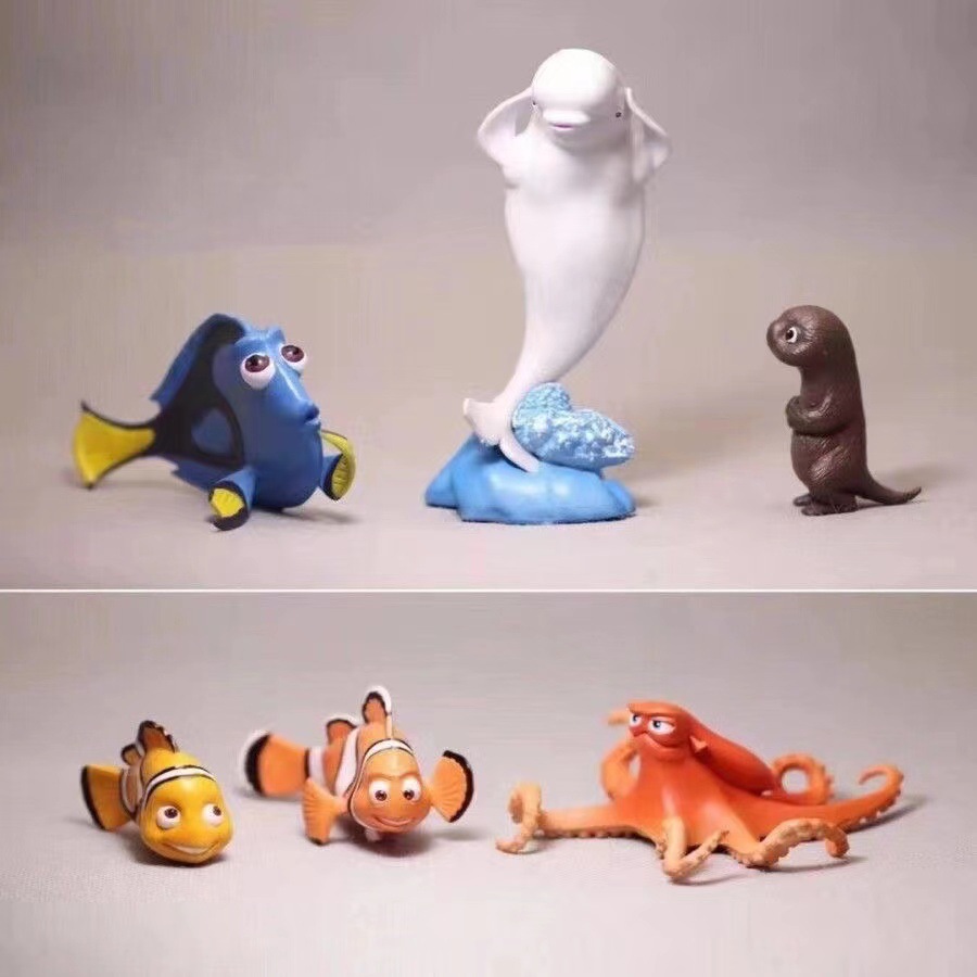 Simpatiche bambole da 6 pezzi  - Aquarium Fish Dolphin recensione e prezzo
