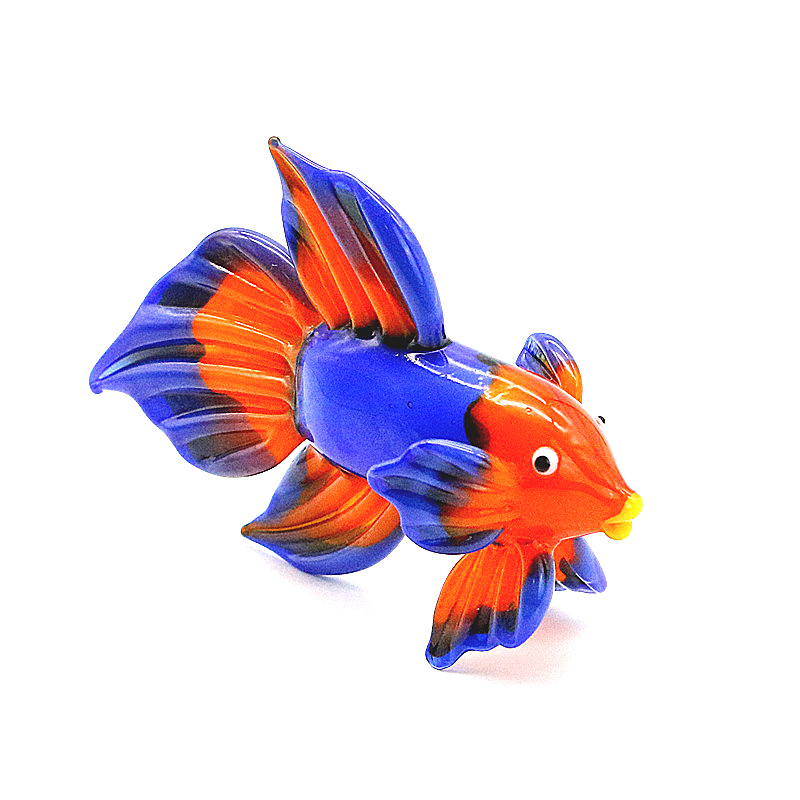 Arancione vetro di Murano pesc - Live Fish Aquarium recensione e prezzo