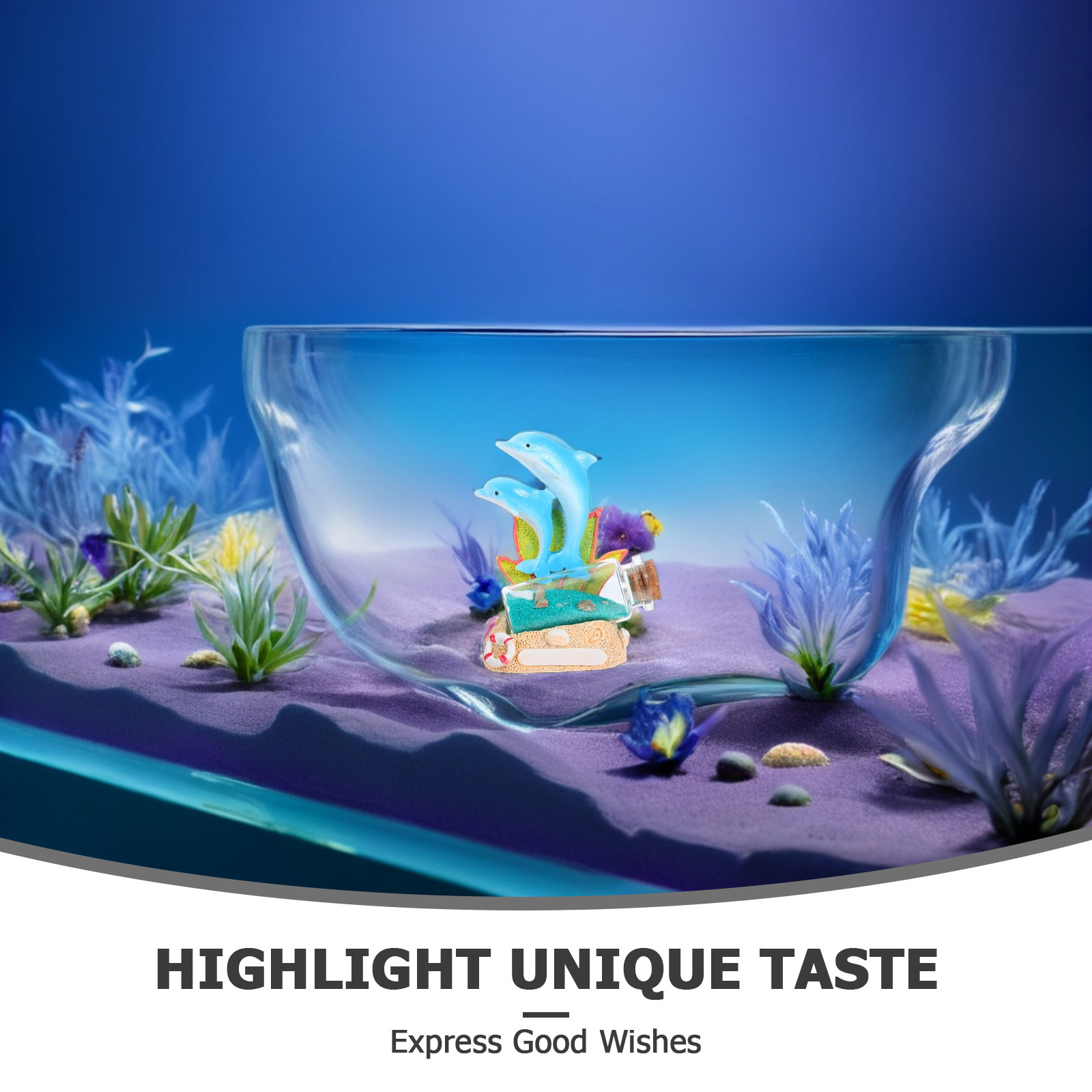 Scultura di Delfino in Resina, - Aquarium Fish Dolphin recensione e prezzo