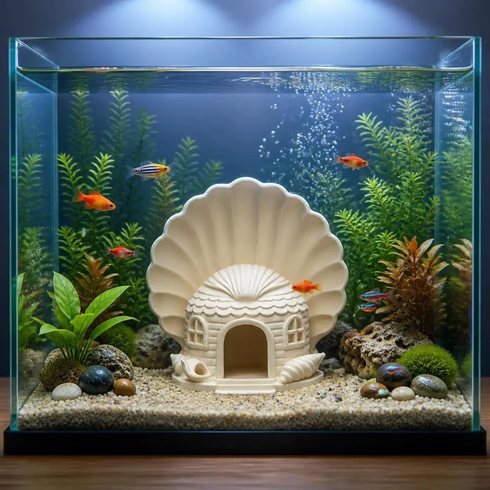 Cuccia per Pesci Stampata in 3 - Live Fish Aquarium recensione e prezzo