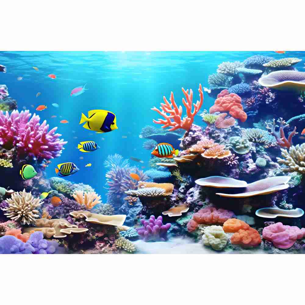 Sfondo fotografico subacqueo d - Aquarium Fish Dolphin recensione e prezzo