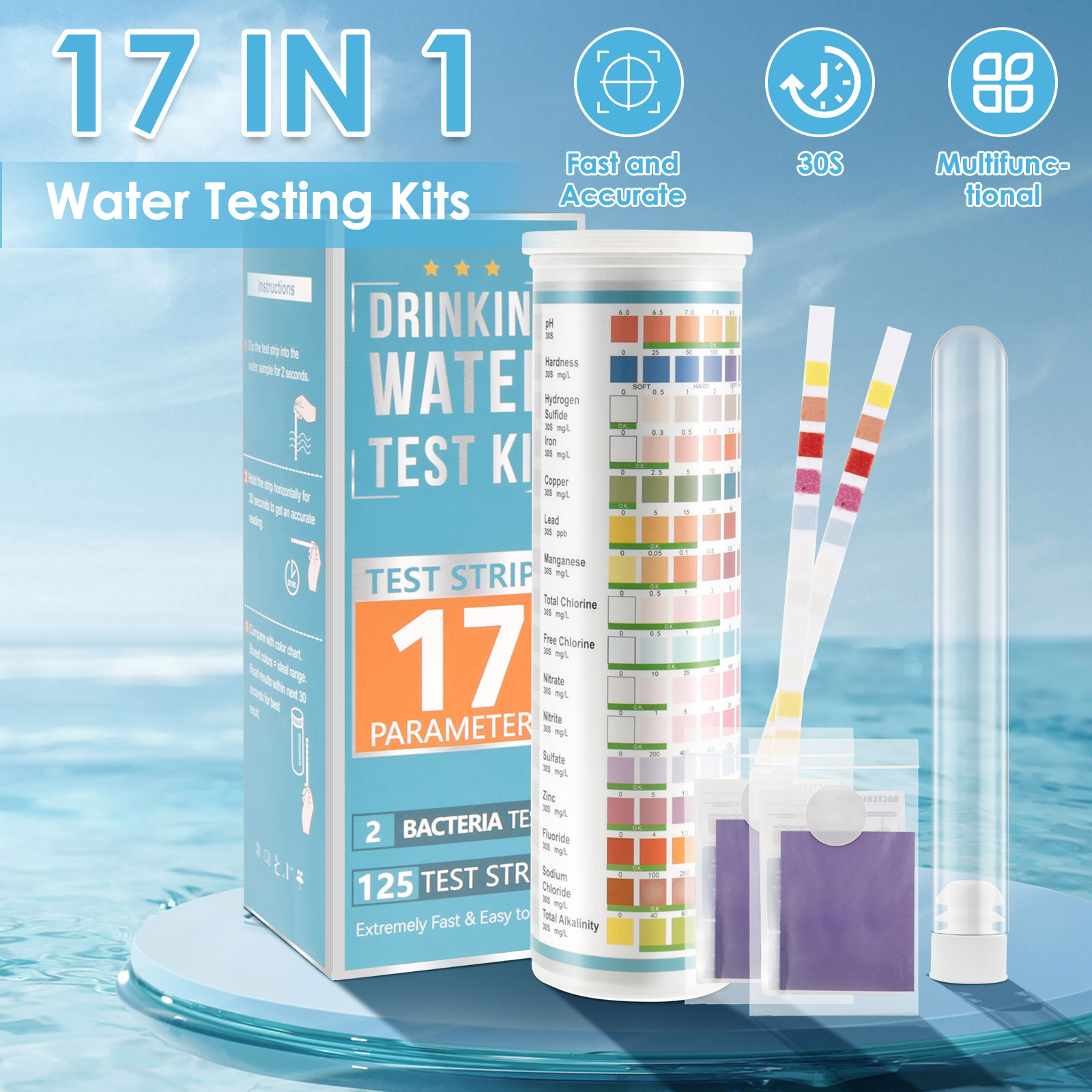 5-17 in 1 Strisce reattive per - Aquarium Fish Breeding recensione e prezzo