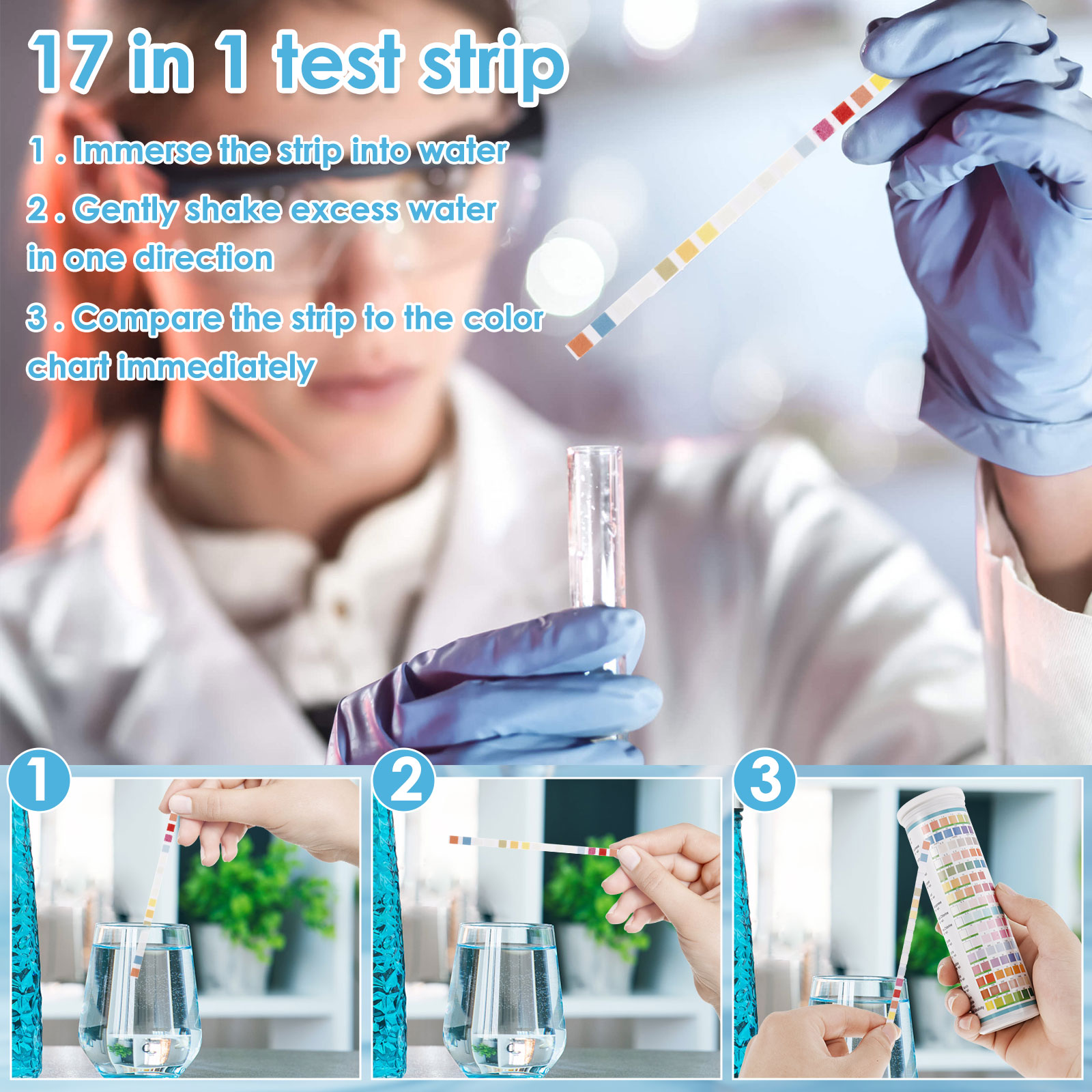 5-17 in 1 Strisce reattive per - Aquarium Fish Breeding recensione e prezzo