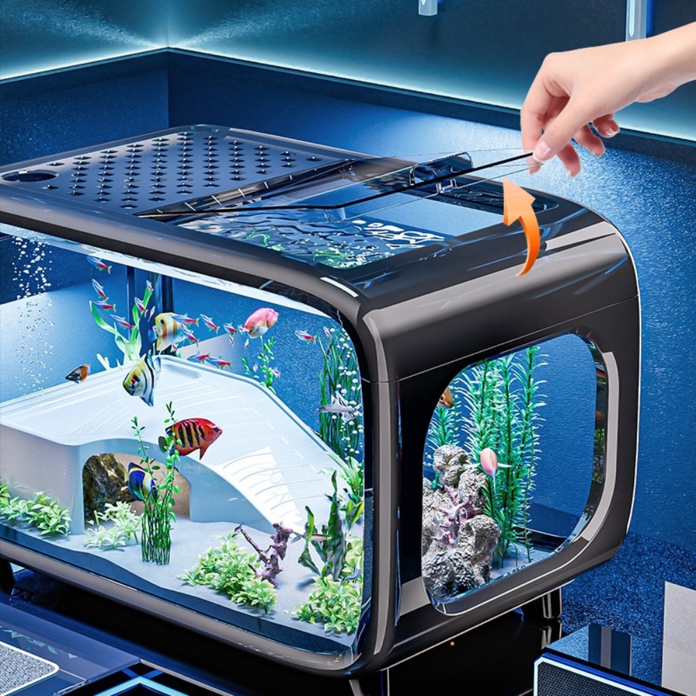 Acquario di lusso trasparente  - Live Fish Aquarium recensione e prezzo