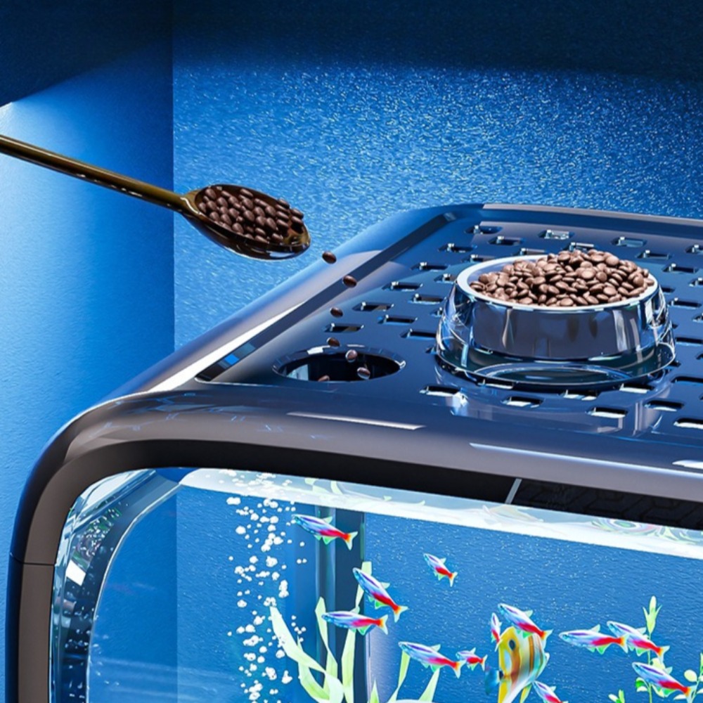 Acquario di lusso trasparente  - Live Fish Aquarium recensione e prezzo